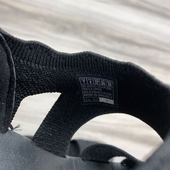 Skechers Pier Lite Hands Free Slip Ins Black Sling Back Straps Womens Size 7 - Picture 9 of 9